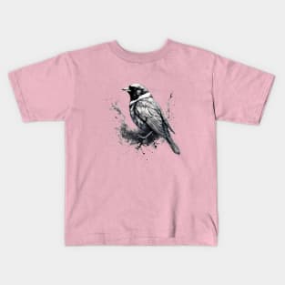 Art Style Bird T-Shirt Kids T-Shirt